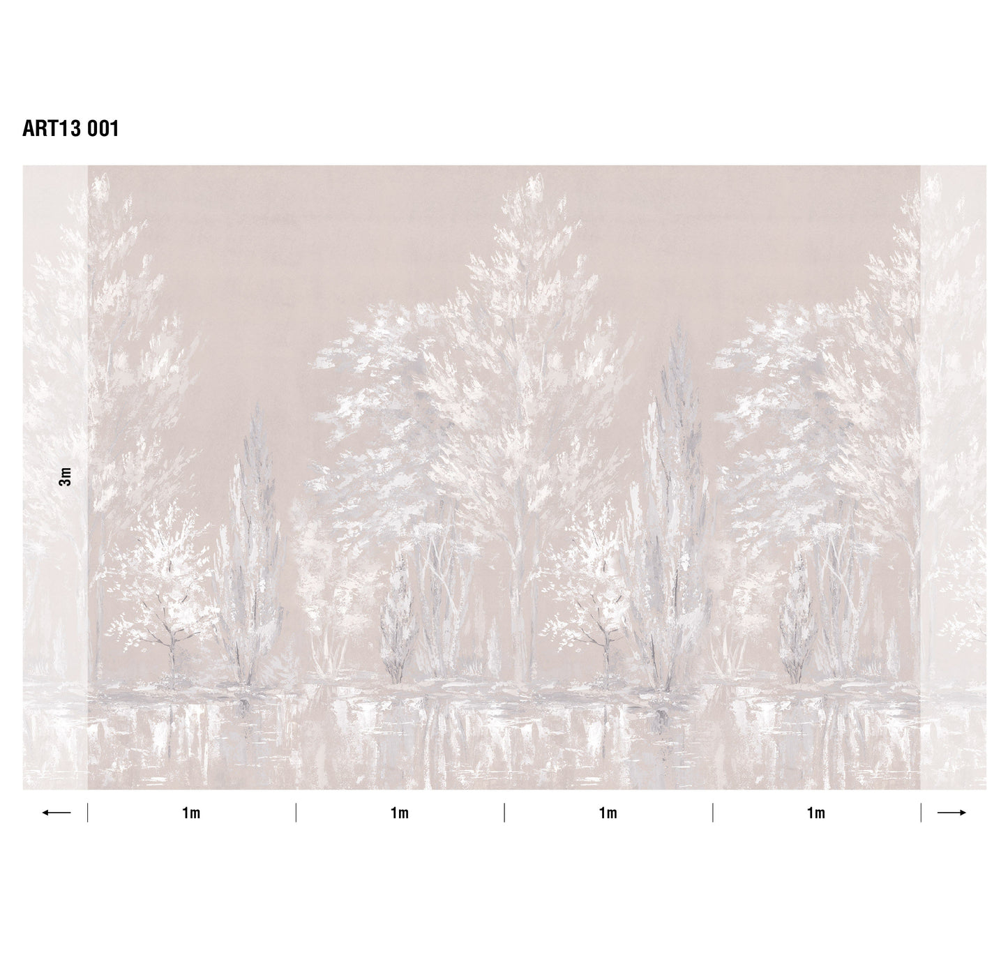 Tapeta na wymiar "Dreamy Forest"