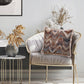 Decorative pillow in shades of brown