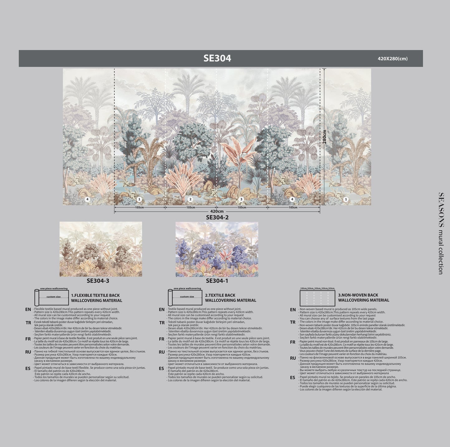 Mural Fototapeta| SE304 | kolekcja SEASONS AdaWall